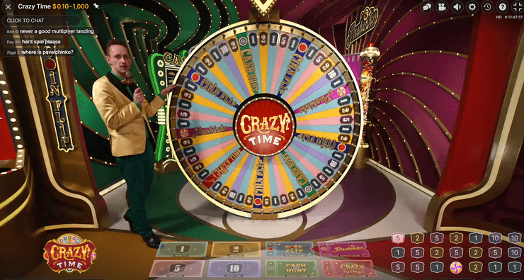Crazy time casino game